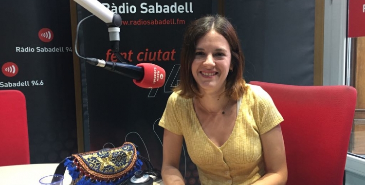 Charlie Pee, als estudis de Ràdio Sabadell | Aleix Graell