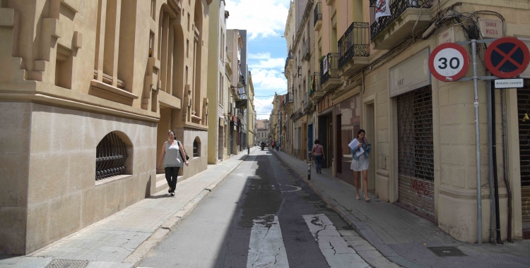 El carrer Sant Pere actualment | Roger Benet