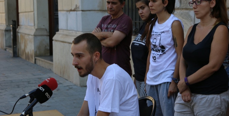 Elgio durant la roda de premsa | Cedida