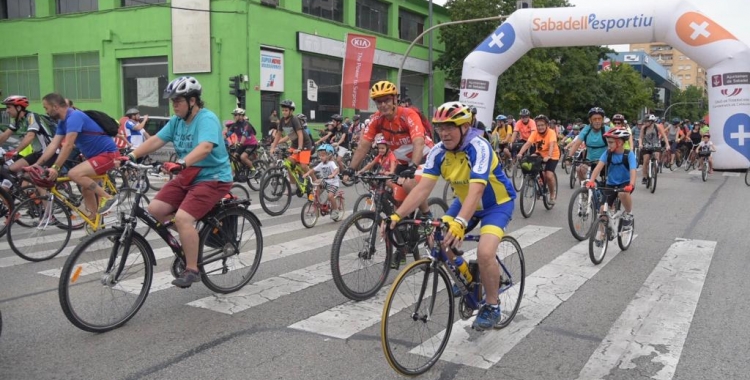 Sortida de la bicicletada | Roger Benet