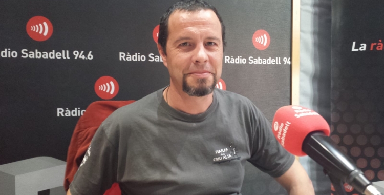 Tomsy als estudis de Ràdio Sabadell | Pau Duran