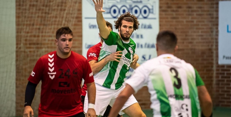 Imatge d'una acció de la primera jornada de lliga | OAR Gràcia