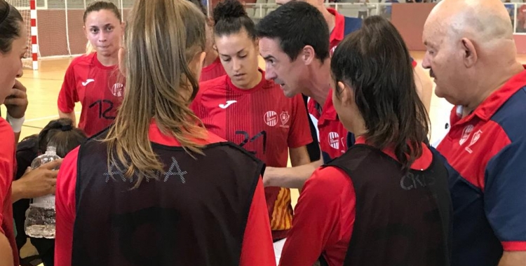 Paco Arjona, entrenador del Femisport-Nou Escorial 