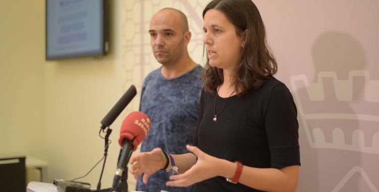 Berlanga i Ferrándiz han presentat avui el Pla d'Igualtat de Gènere i LGTBI, aprovat al Ple de la setmana passada