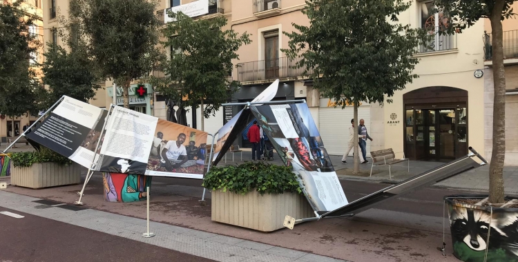 Els efectes de les pluges han estat visibles a tota la ciutat/ Adri Arroyo