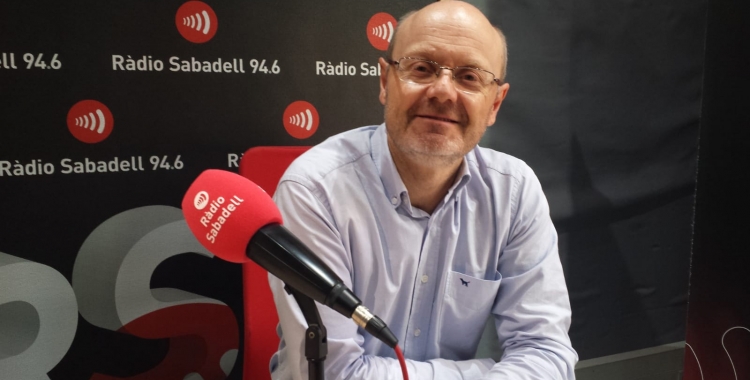 El Doctor Joan Carles Ferreres a l'estudi de Ràdio Sabadell | Pau Duran