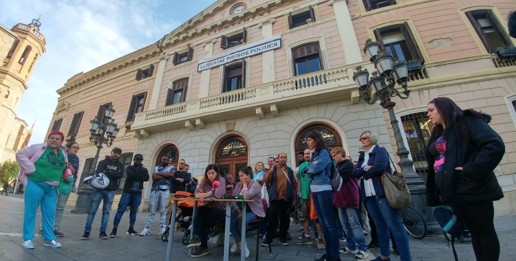 Roda de premsa de la PAH | Pere Gallifa