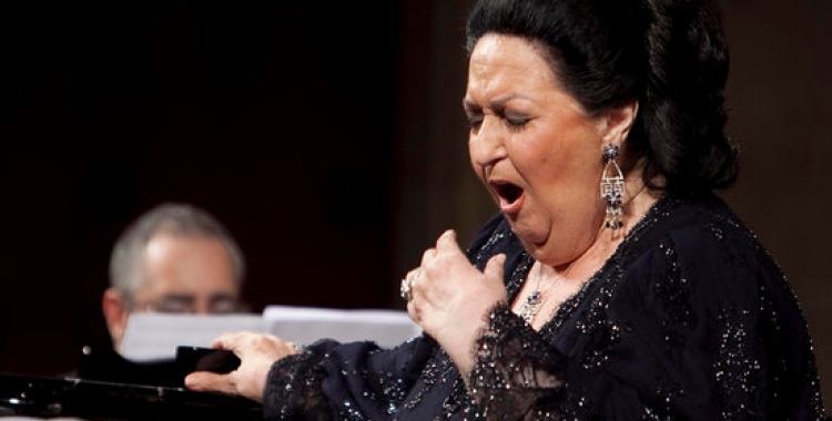 Caballé en un concert a Peralada el 2012 | ACN