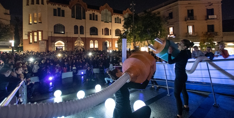 Encesa de la llum de Nadal al Mercat Central | Roger Benet 