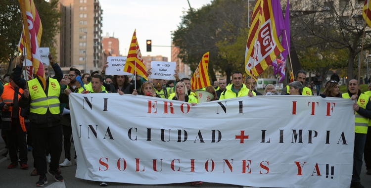 La capçalera de la manifestació | Roger Benet