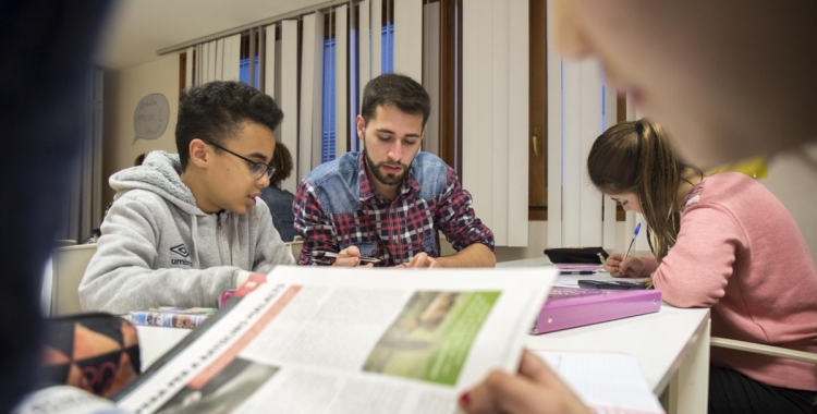 Els menors reforcen les tècniques d'estudi, però també aprenen en valors | Fundació Catalunya La Pedrera