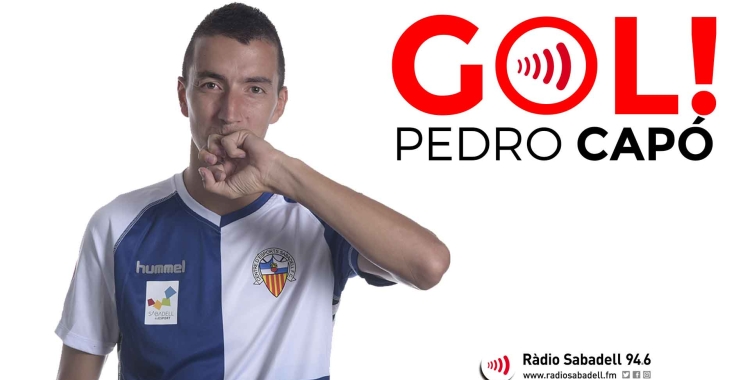 Gol del Sabadell! Pedro Capó. Valencia Mestalla 1-1 CE Sabadell