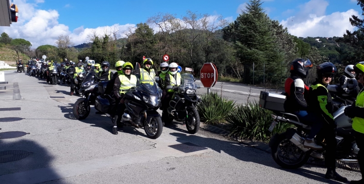 Els motoristes aquest dissabte | Cedida