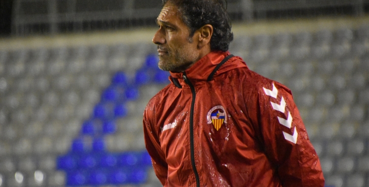 Seligrat, en el darrer partit a casa contra el Badalona | Críspulo Díaz