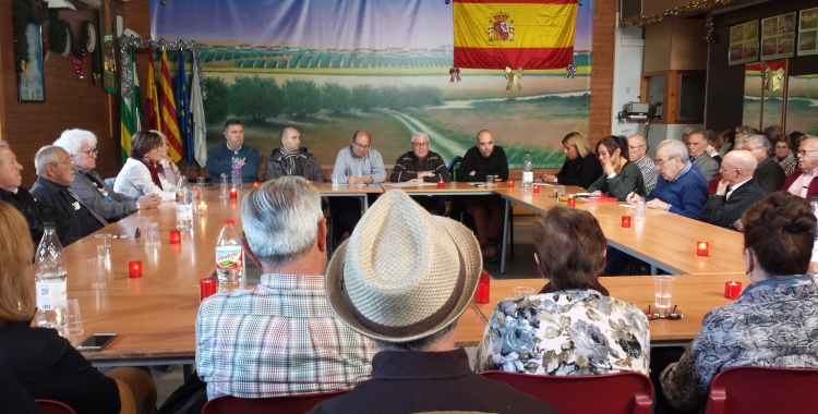 Debat sobre la Constitució a l'agrupació andalusa San Sebastián de los Ballesteros | Pau Duran