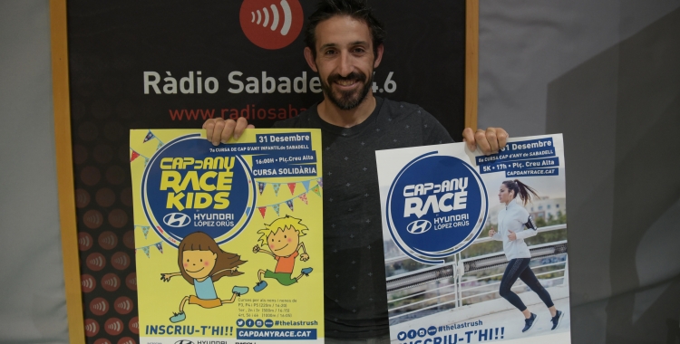Aleix Muñío als estudis de Ràdio Sabadell | Roger Benet