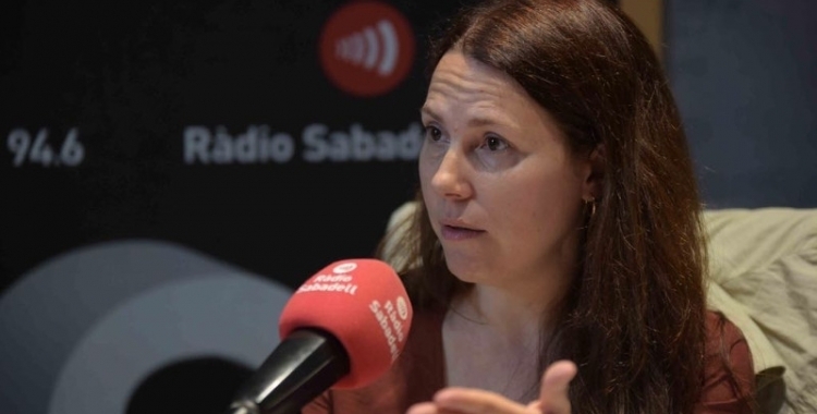 Eva Abellan se suma a la commemoració dels 70 anys de la Declaració dels Drets Humans/ Arxiu Ràdio Sabadell