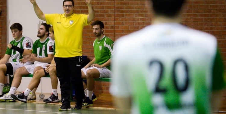 Gerard Gomis està convençut que el seu equip continuarà amb l'evolució durant el 2019 | Èric Altimis (OAR Gràcia)