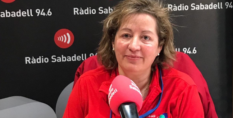 Eva Sánchez ha parlat de l'hospitalització domiciliària a Ràdio Sabadell/ Pau Duran