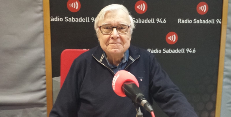 Marc Batlle a Ràdio Sabadell | Pau Duran