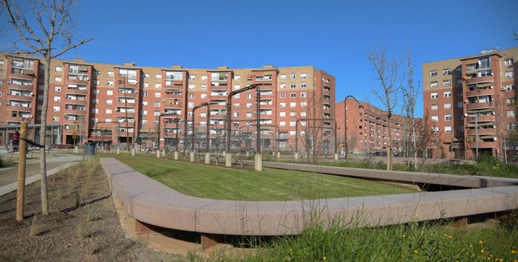 Plaça d'Espanya el dia de la inauguració | Roger Benet