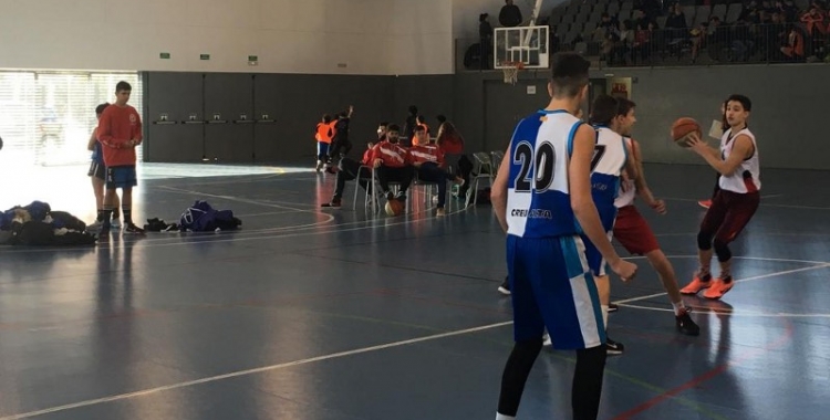 Imatge d'un partit de la temporada passada del 3x3 entre CEEC i Creu Alta | CEEC