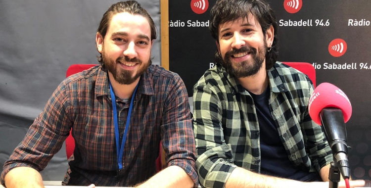 Aleix Riu i Roger Sales han exposat les novetats del projecte a Ràdio Sabadell/ Pau Duran