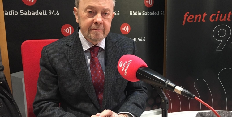 Antoni Maria Brunet avui a Ràdio Sabadell | Mireia Sans