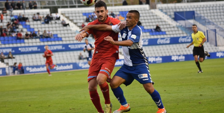 Felipe Sanchón serà una de les baixes pel partit contra l'Espanyol 'B'. | Críspulo Díaz