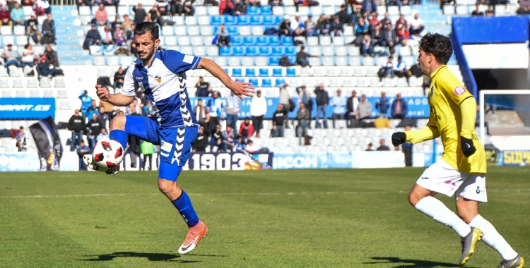 Óscar Rubio va reaparèixer contra el Balears després de dos partits lesionat | Críspulo Díaz