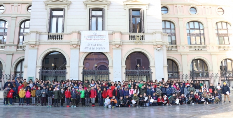 Imatge de grup dels participants al projecte CUEME/ Ajuntament de Sabadell