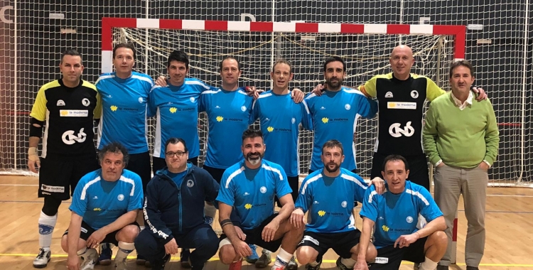 El Club Natació Sabadell reuneix veterans en la seva nova secció. | @cnsfutbolsala
