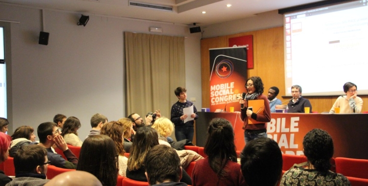 Un dels actes del Mobile Social Congress