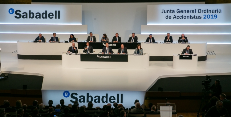 La junta de Banc Sabadell a Alacant | Banc Sabadell  