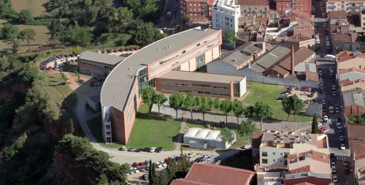 Imatge aèrea del Campus de la UAB a Sabadell | Cedida