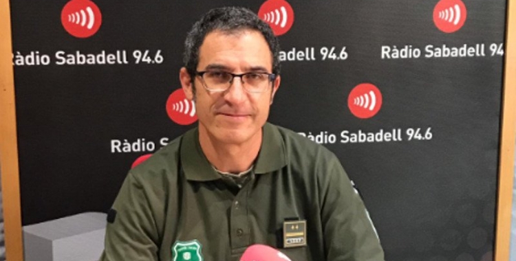 David Gámiz als estudis de Ràdio Sabadell | Ràdio Sabadell