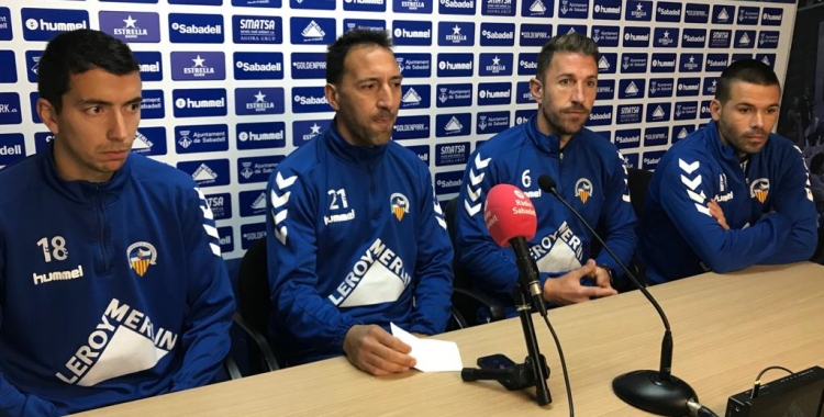 Compareixença dels quatre capitans del club | Pau Vituri