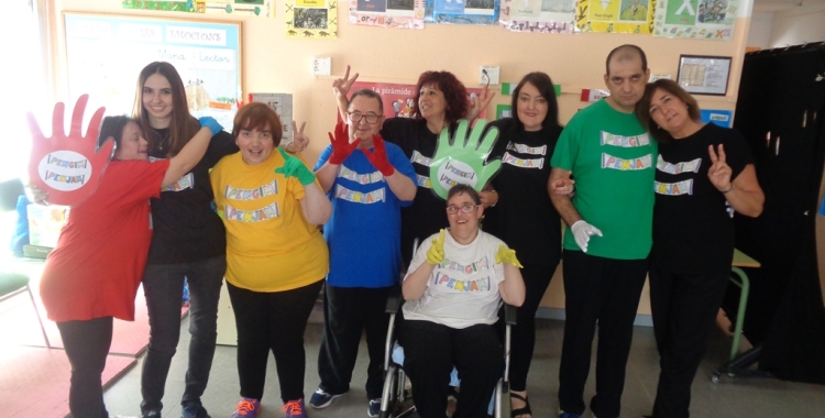 Teatre sense límits: Andi i Atendis inclouen la disciplina en el seu treball diari