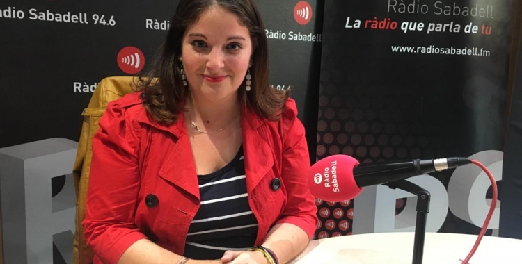 Mabel Rodríguez, de Front Republicà, a Ràdio Sabadell | Mireia Sans