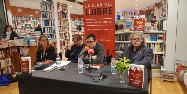 Presentació del llibre 'Entre Ítaca i Icària' a La Llar del Llibre | Pere Gallifa