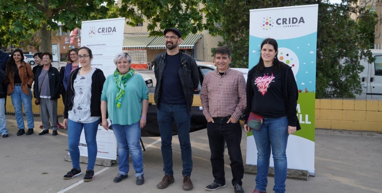 L'acte públic de signatura del codi ètic s'ha fet a la plaça Picasso | Crida per Sabadell