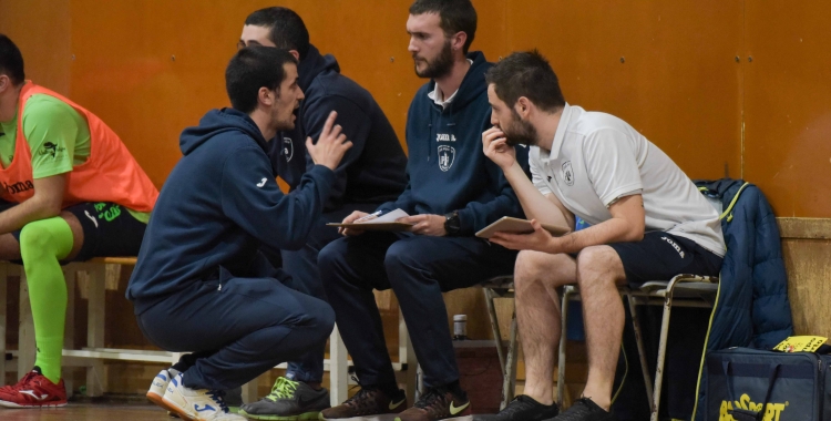 Burgos, en un partit d'aquesta temporada al carrer Garcilaso | Roger Benet