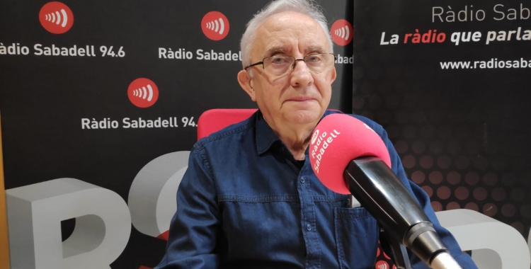 Josep Maria Oliver, cofundador de l'Astronòmica/ Ràdio Sabadell