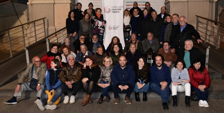 La foto de família dels Comuns a Sabadell | Roger Benet