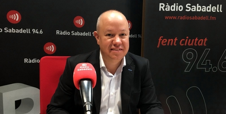 Joan Garcia, en una imatge d'arxiu/ Ràdio Sabadell