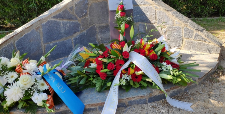 Monument a les víctimes del terrorisme a la plaça Ernest Lluch del Parc Catalunya | Pau Duran