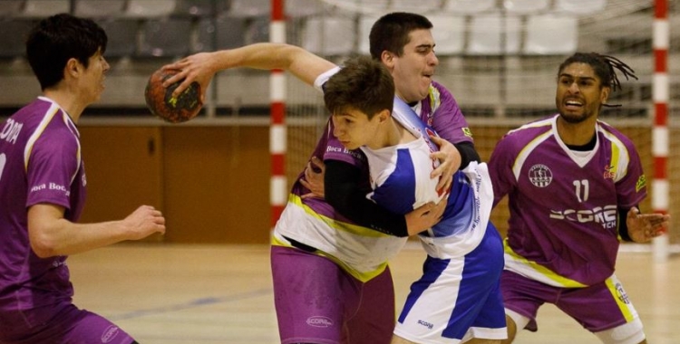 El Creu Alta Sabadell Handbol ha hagut de superar una fase prèvia per arribar fins a aquesta eliminatòria. | Jordi Vila