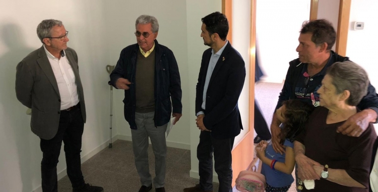 El conseller Calvet durant la inauguració de divendres | Territori