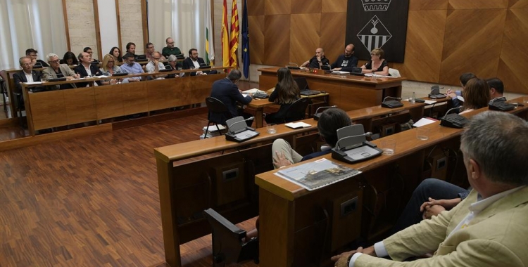 Ple de comiat a l'Ajuntament de Sabadell | Roger Benet