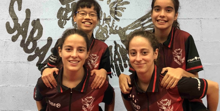 Equip femení de Falcons que enguany ha assolit l'ascens a Divisió d'Honor | Falcons